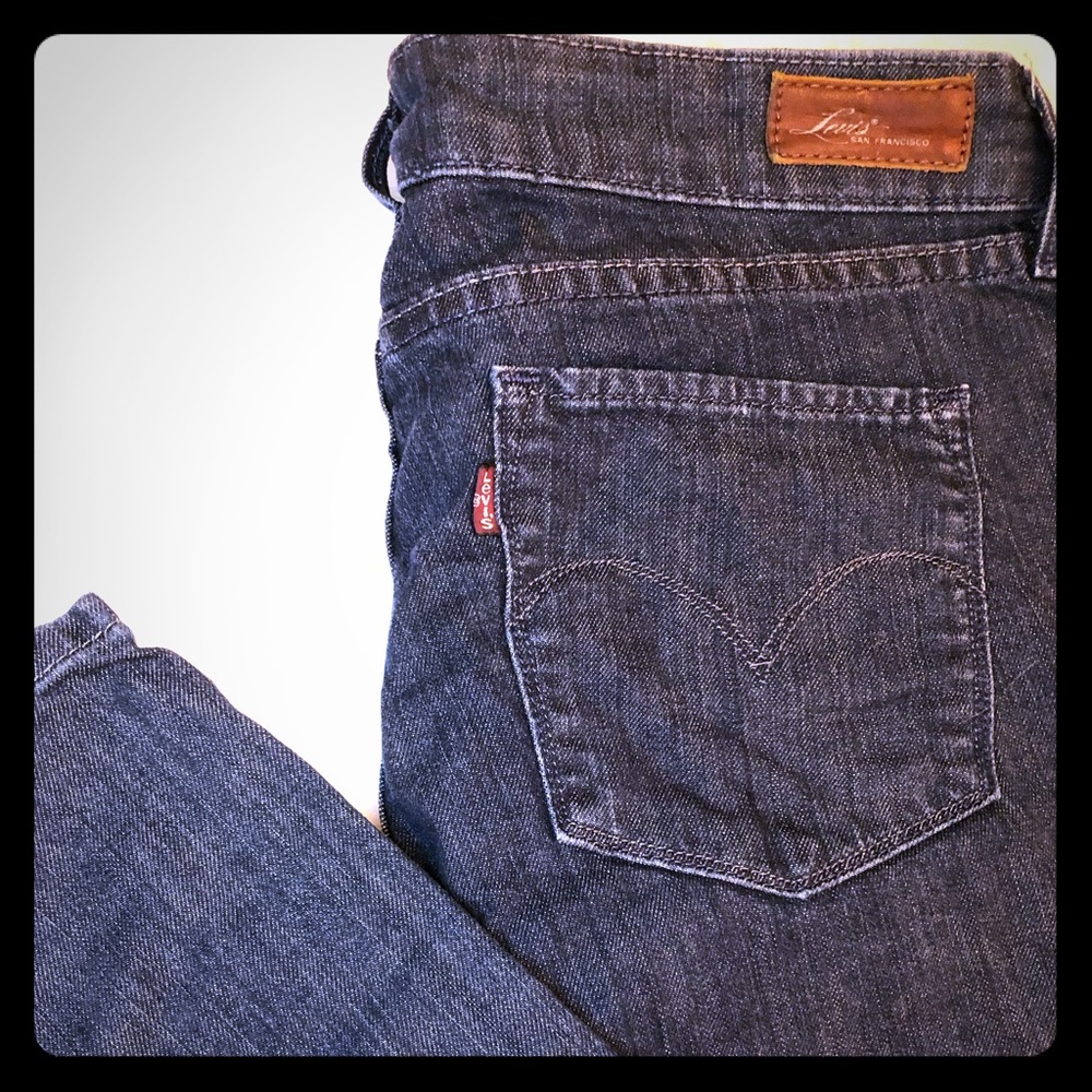Levi’s distressed denim jeans